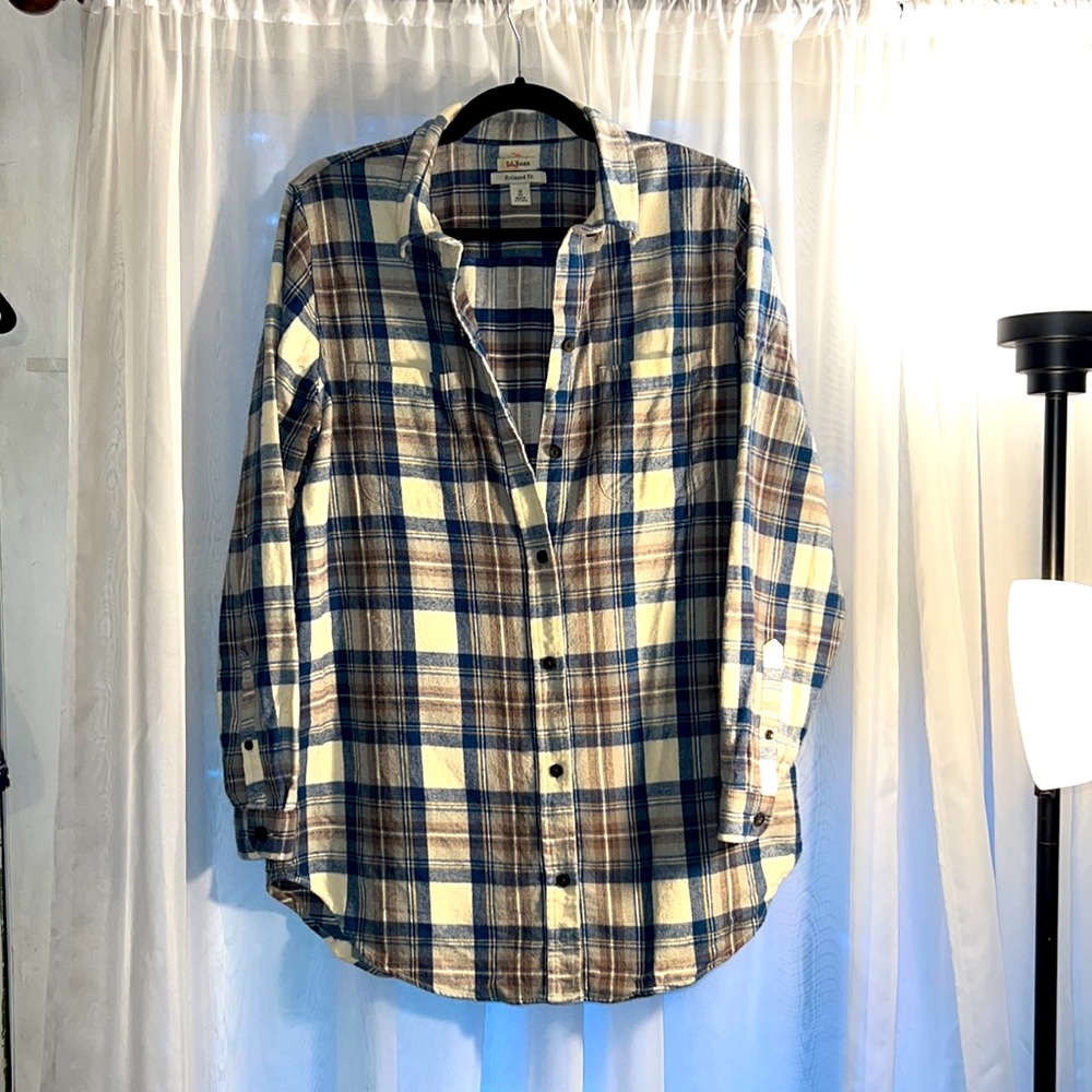 L.L. Bean flannel shirt